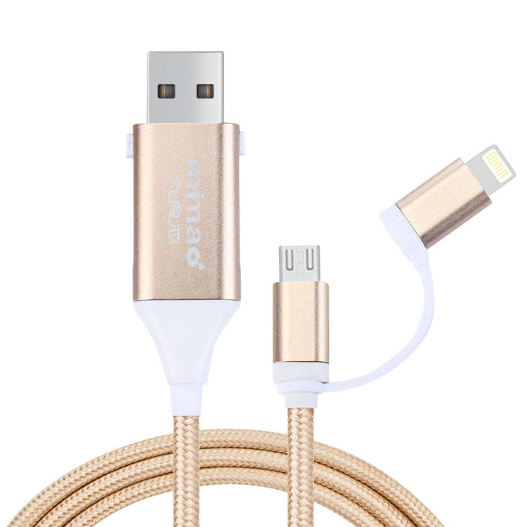 1M Multi-functional Mimao 8pin & Micro USB to OTG & USB 2.0 Data Sync Cable USB Charging Cable, F...