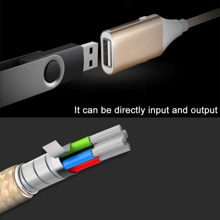 1M Multi-functional Mimao 8pin & Micro USB to OTG & USB 2.0 Data Sync Cable USB Charging Cable, F...