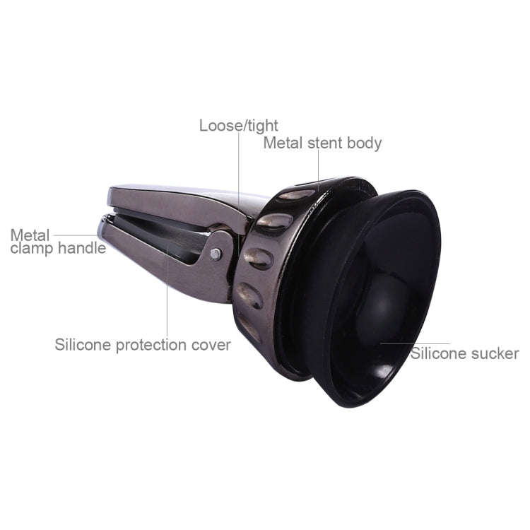 Silicone Sucker Universal Car Air Vent Phone Holder Stand Mount, For iPhone, Samsung, Sony, Lenov...