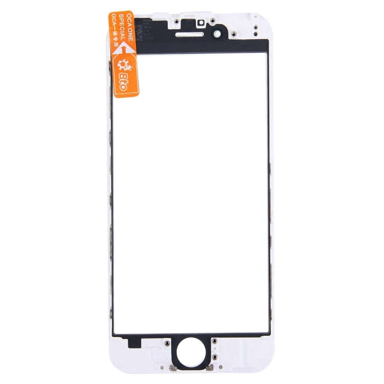 Front Screen Outer Glass Lens with Front LCD Screen Bezel Frame & OCA Optically Clear Adhesive fo...