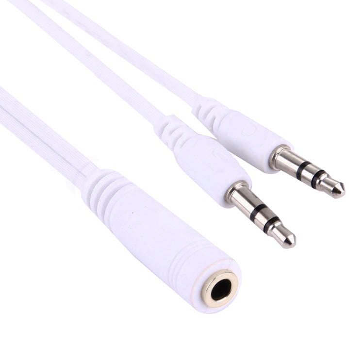 1M Hi-Fi AUX Audio Cable 3.5mm Dual Male to Female Plug Jack Stereo Audio Wire for iPhone, iPad, ...