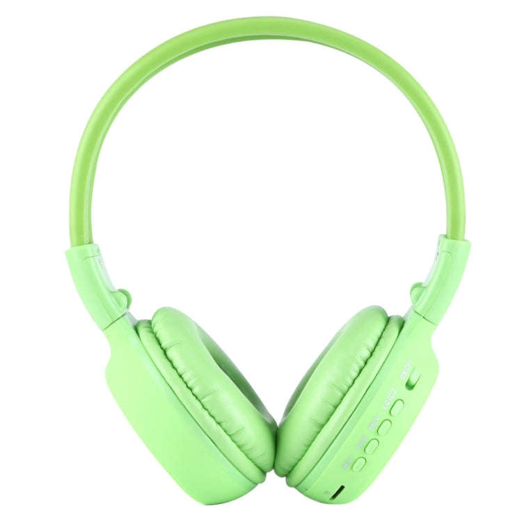 BS-N65 Headband Folding Stereo HiFi Wireless Headphone Headset with LCD Screen & TF Card Slot & L...