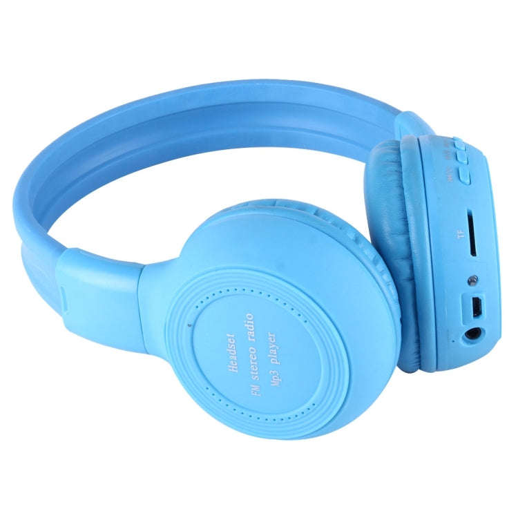 BS-N65 Headband Folding Stereo HiFi Wireless Headphone Headset with LCD Screen & TF Card Slot & L...