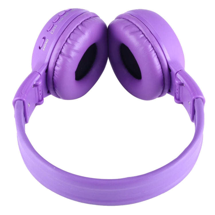 BS-N65 Headband Folding Stereo HiFi Wireless Headphone Headset with LCD Screen & TF Card Slot & L...