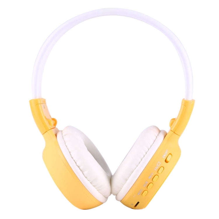 BS-N65 Headband Folding Stereo HiFi Wireless Headphone Headset with LCD Screen & TF Card Slot & L...