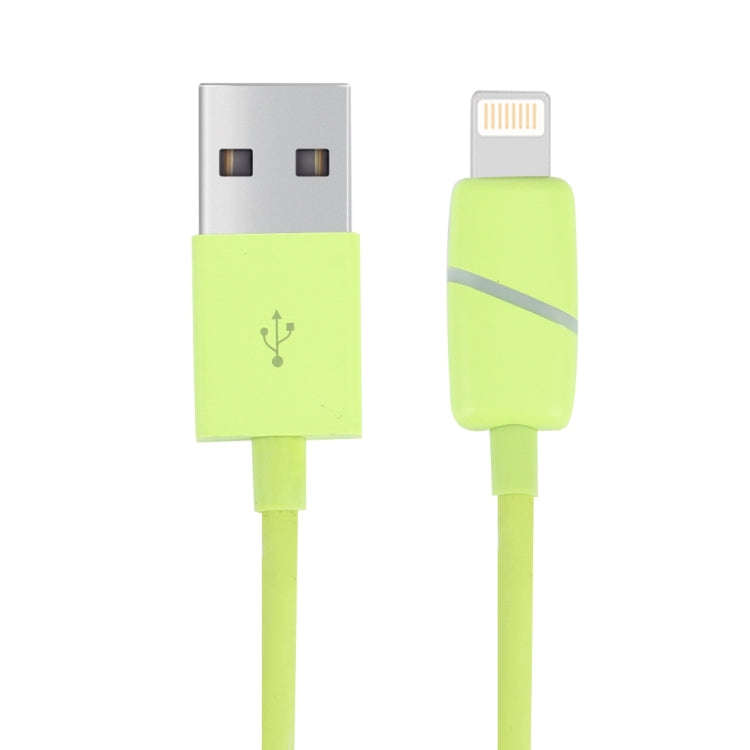 1m Circular Bobbin Gift Box Style 8 Pin to USB Data Sync Cable with Indicator for iPhone, iPad(Gr...