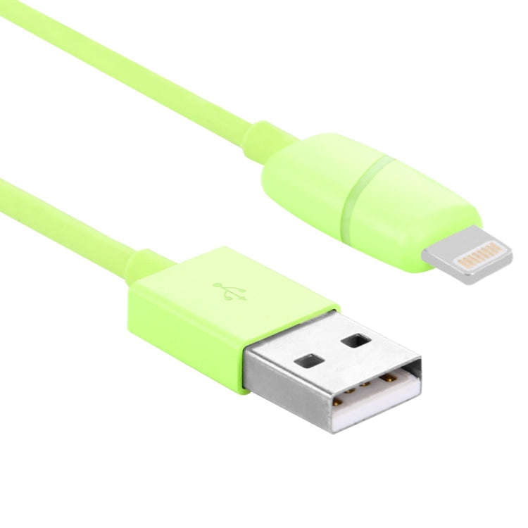 1m Circular Bobbin Gift Box Style 8 Pin to USB Data Sync Cable with Indicator for iPhone, iPad(Gr...