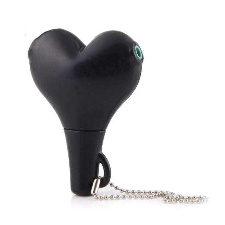 1 Male to 2 Females 3.5mm Jack Plug Multi-function Heart Shaped Earphone Audio Video Splitter Ada...