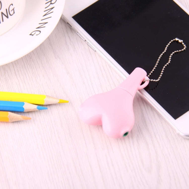 1 Male to 2 Females 3.5mm Jack Plug Multi-function Heart Shaped Earphone Audio Video Splitter Ada...