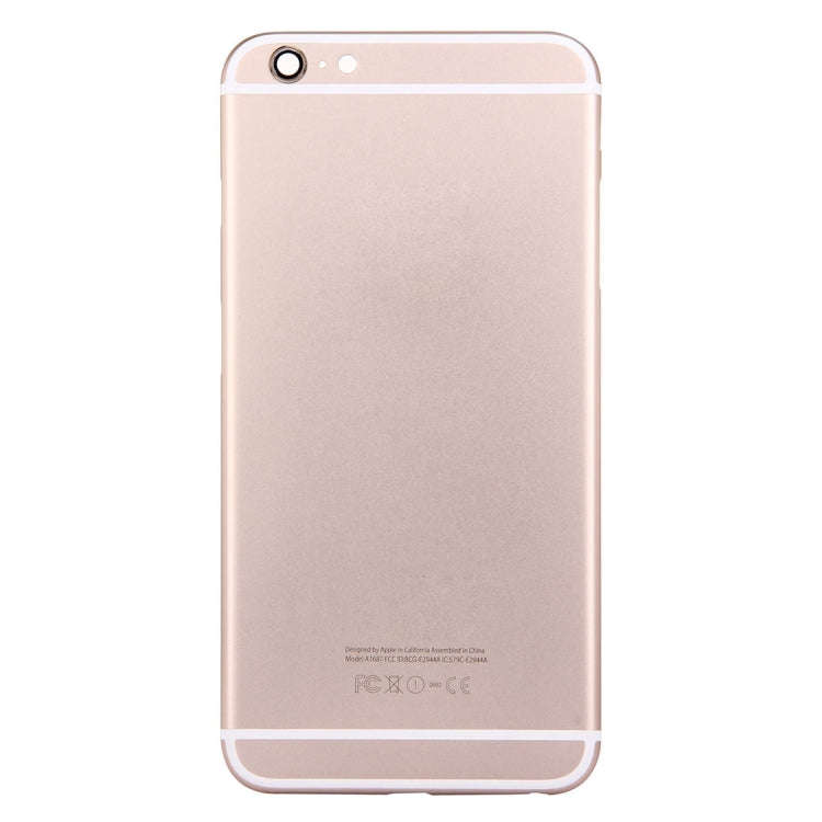 5 in 1 for iPhone 6s Plus (Back Cover + Card Tray + Volume Control Key + Power Button + Mute Swit...