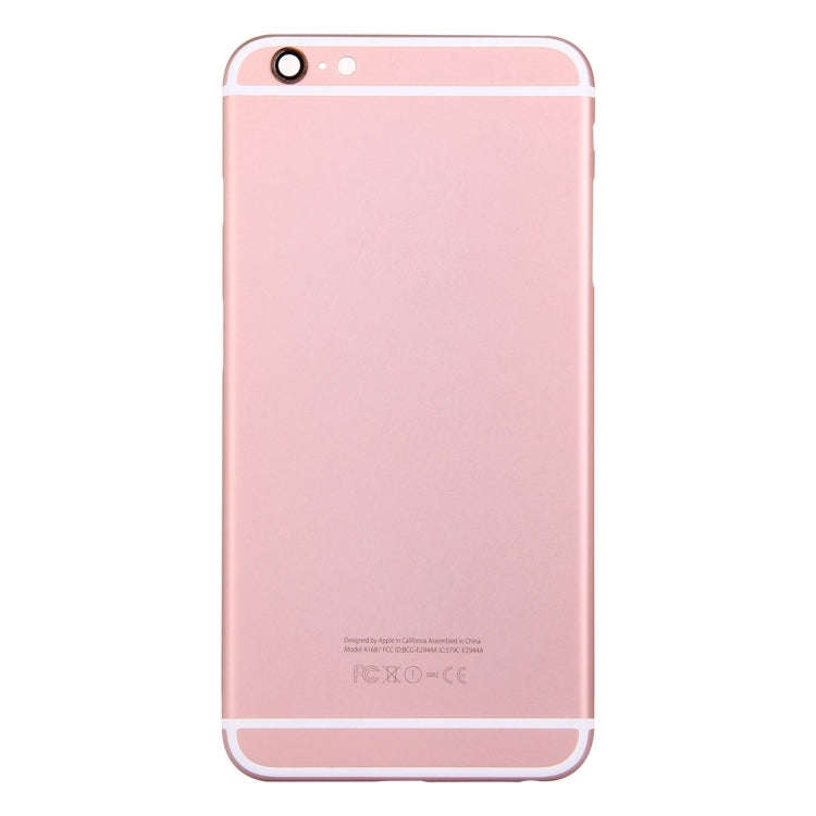 5 in 1 for iPhone 6s Plus (Back Cover + Card Tray + Volume Control Key + Power Button + Mute Swit...