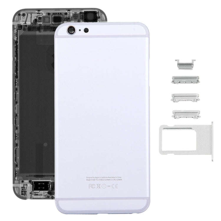 5 in 1 for iPhone 6s Plus (Back Cover + Card Tray + Volume Control Key + Power Button + Mute Swit...