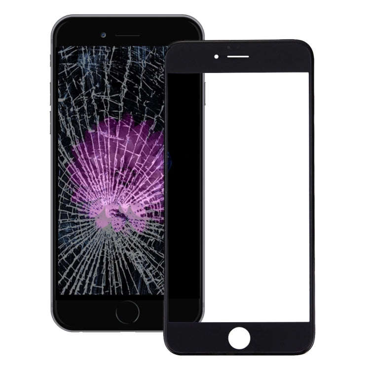 Front Screen Outer Glass Lens with Front LCD Screen Bezel Frame & OCA Optically Clear Adhesive fo...