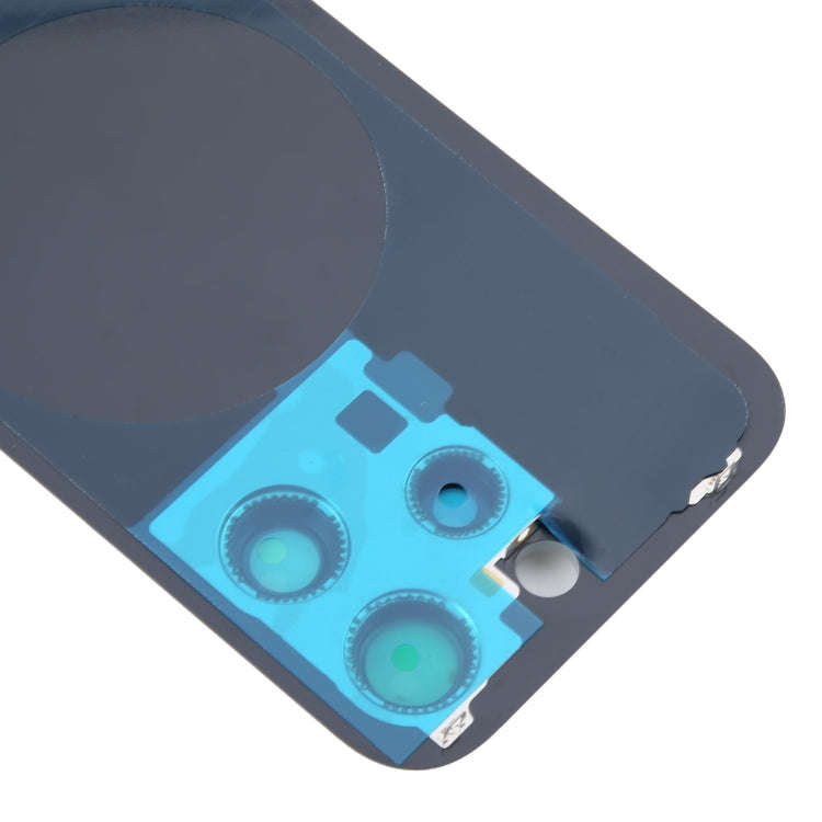For iPhone 16 Pro Max Original Glass Battery Back Cover with Camera Lens Cover(White)