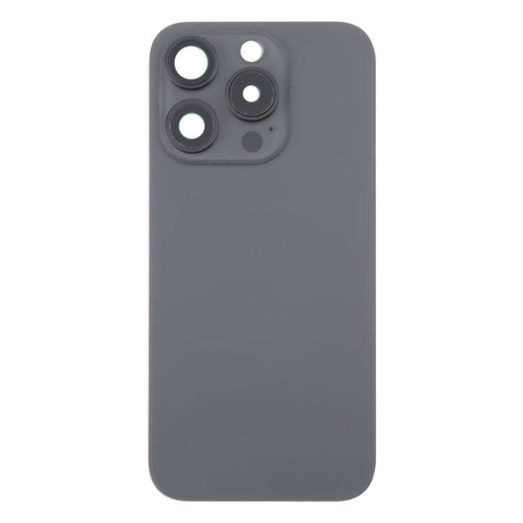 For iPhone 16 Pro Max Original Glass Battery Back Cover with Camera Lens Cover + MagSafe Magnet(B...