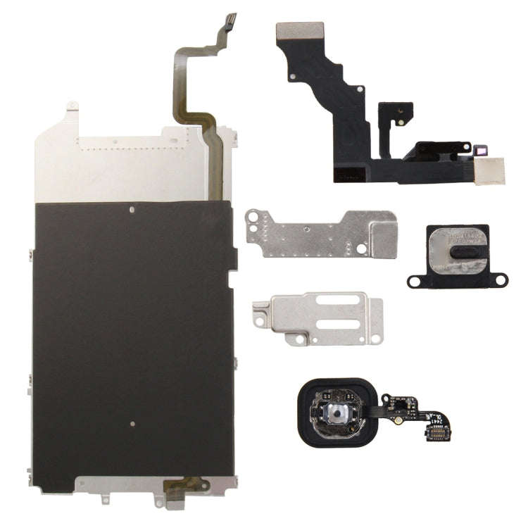 6 in 1 for iPhone 6 Plus LCD Repair Accessories Part Set(Black)