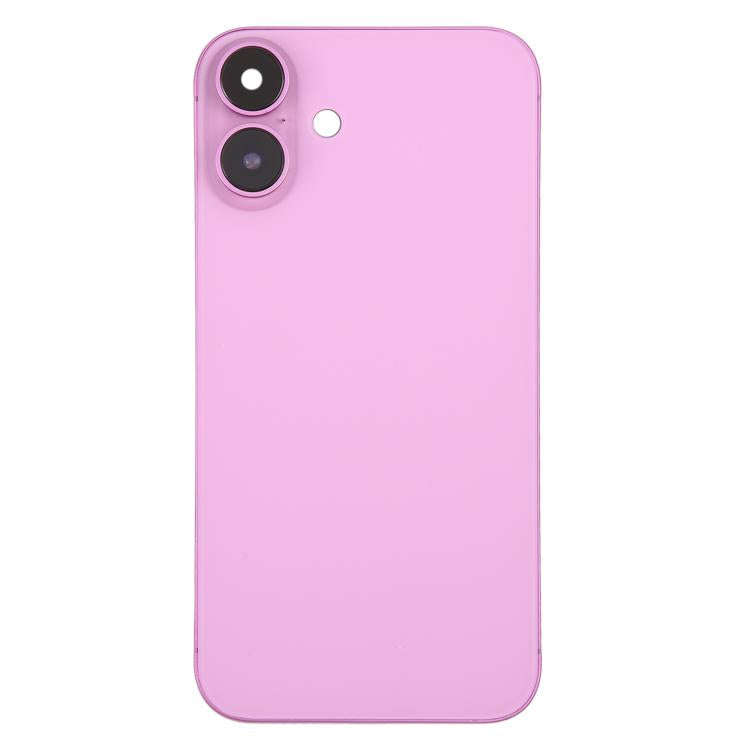 Back Cover with Appearance Imitation of iP16 for iPhone XR(Pink)