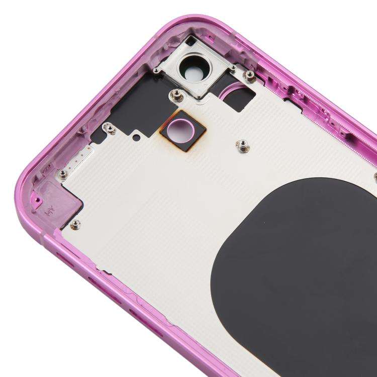 Back Cover with Appearance Imitation of iP16 for iPhone XR(Pink)