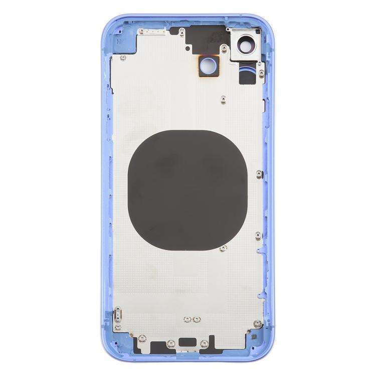 Back Cover with Appearance Imitation of iP16 for iPhone XR(Blue)