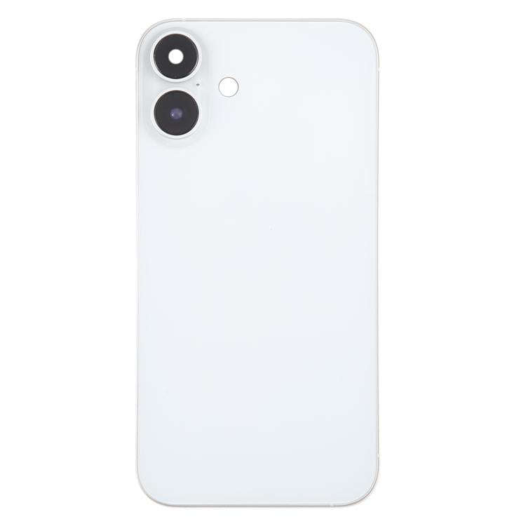 Back Cover with Appearance Imitation of iP16 for iPhone XR(White)