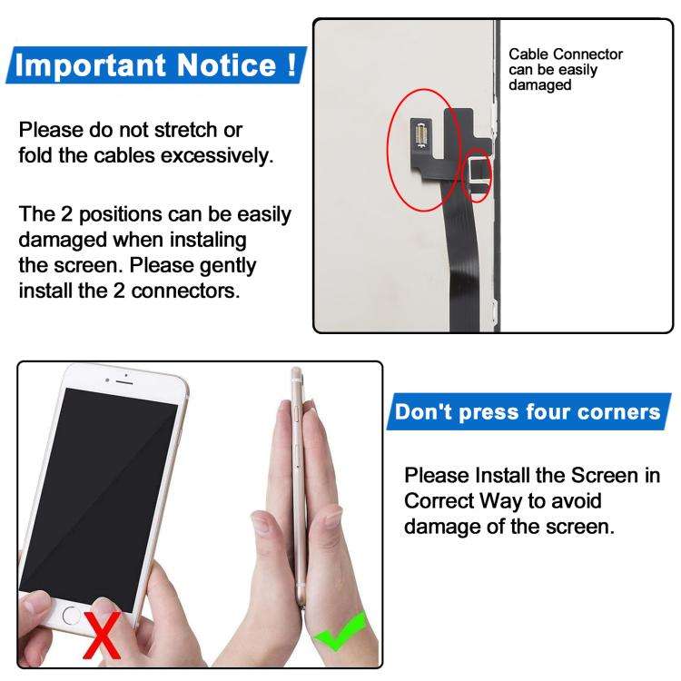 JK incell LCD Screen For iPhone 16 Plus