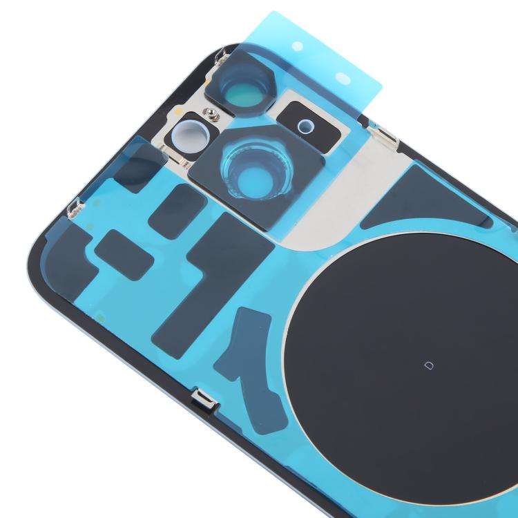 For iPhone 14 China Version Battery Back Cover with Middle Frame(Blue)
