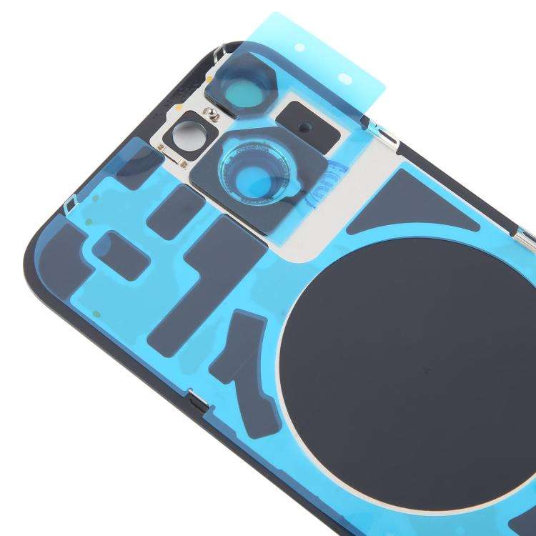 For iPhone 14 EU Version Battery Back Cover with Middle Frame(Black)