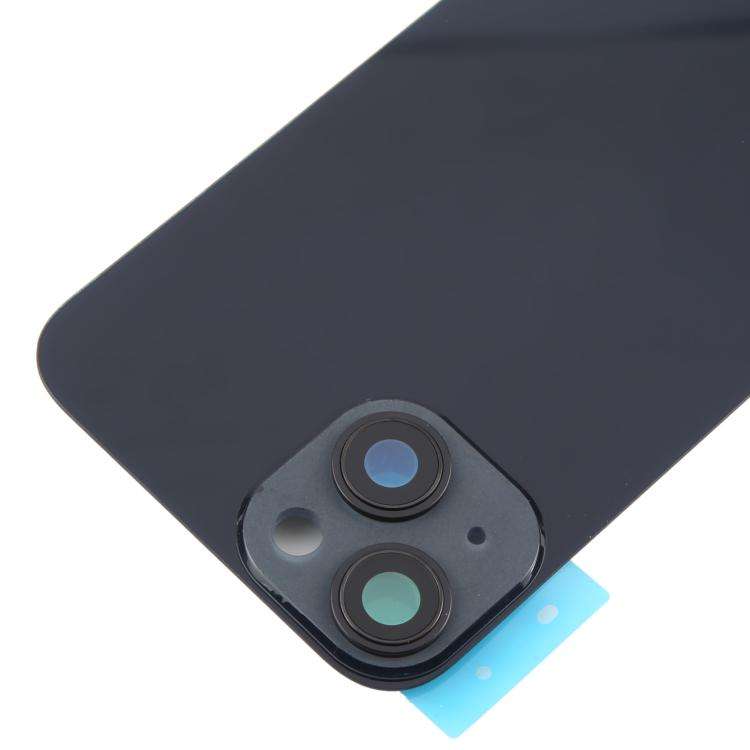 For iPhone 14 EU Version Battery Back Cover with Middle Frame(Black)