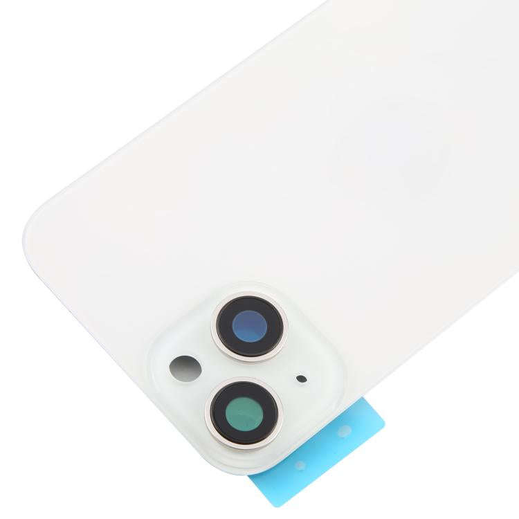 For iPhone 14 EU Version Battery Back Cover with Middle Frame(White)