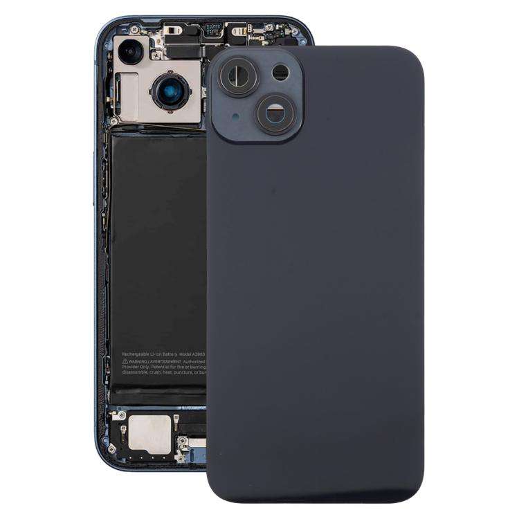 For iPhone 14 Plus China Version Battery Back Cover with Middle Frame(Black)
