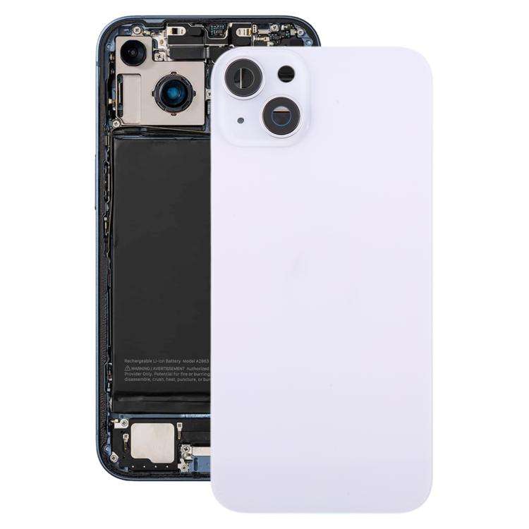 For iPhone 14 Plus EU Version Battery Back Cover with Middle Frame(Purple)