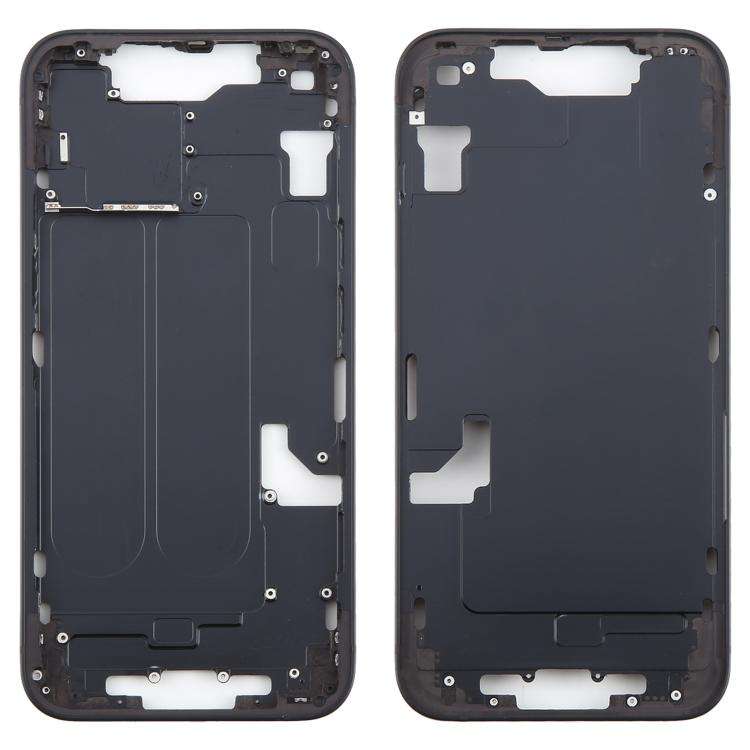 For iPhone 14 Middle Frame Bezel Plate (Black)