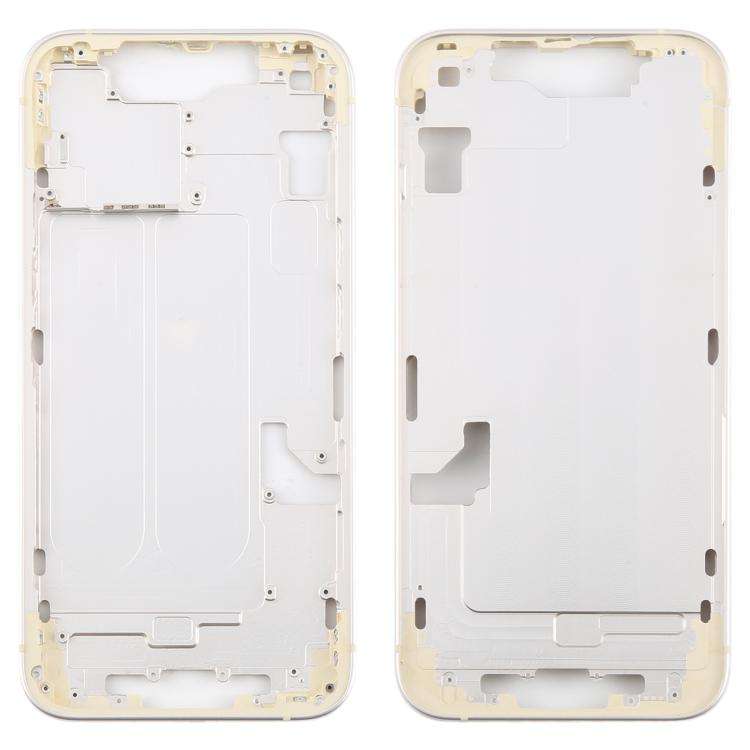 For iPhone 14 Middle Frame Bezel Plate (Gold)
