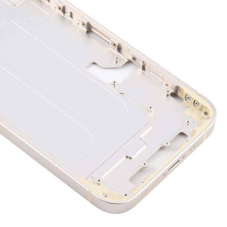 For iPhone 14 Middle Frame Bezel Plate (Gold)
