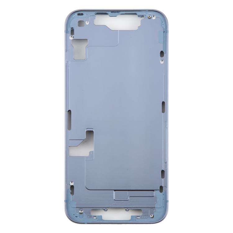 For iPhone 14 Middle Frame Bezel Plate (Blue)