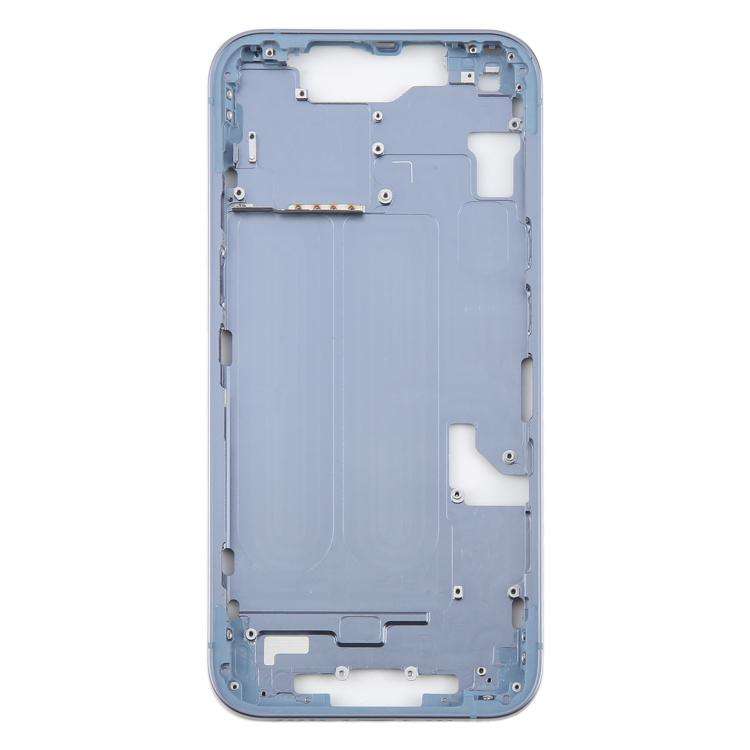 For iPhone 14 Middle Frame Bezel Plate (Blue)