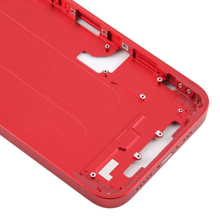 For iPhone 14 Middle Frame Bezel Plate (Red)