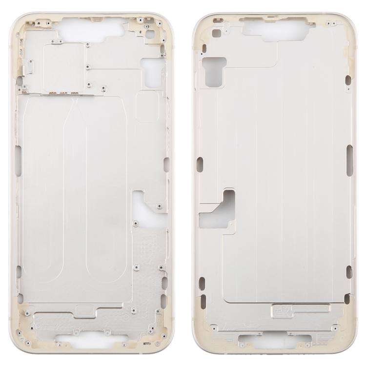 For iPhone 14 Plus Middle Frame Bezel Plate (Gold)