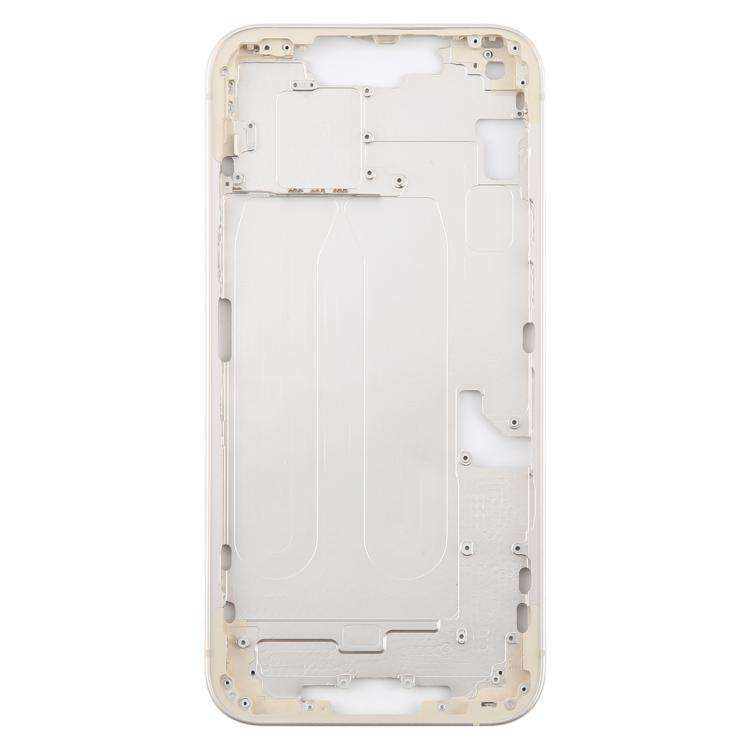 For iPhone 14 Plus Middle Frame Bezel Plate (Gold)