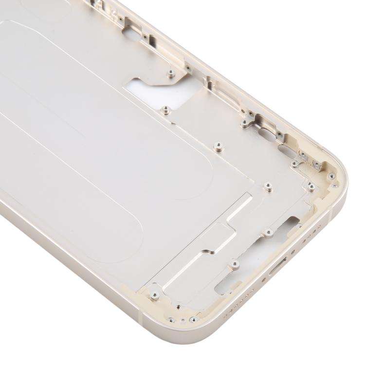 For iPhone 14 Plus Middle Frame Bezel Plate (Gold)