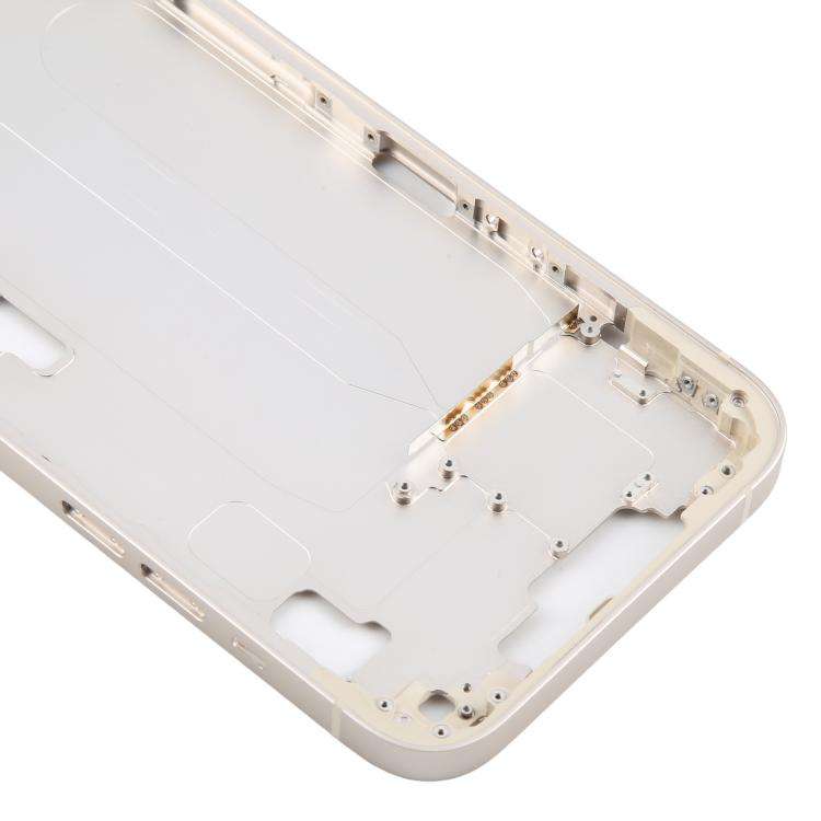 For iPhone 14 Plus Middle Frame Bezel Plate (Gold)