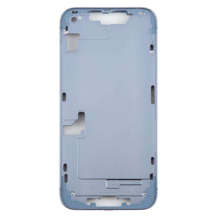 For iPhone 14 Plus Middle Frame Bezel Plate (Blue)