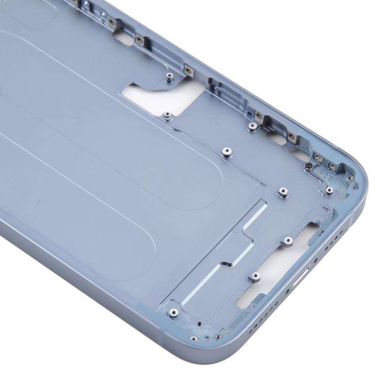 For iPhone 14 Plus Middle Frame Bezel Plate (Blue)