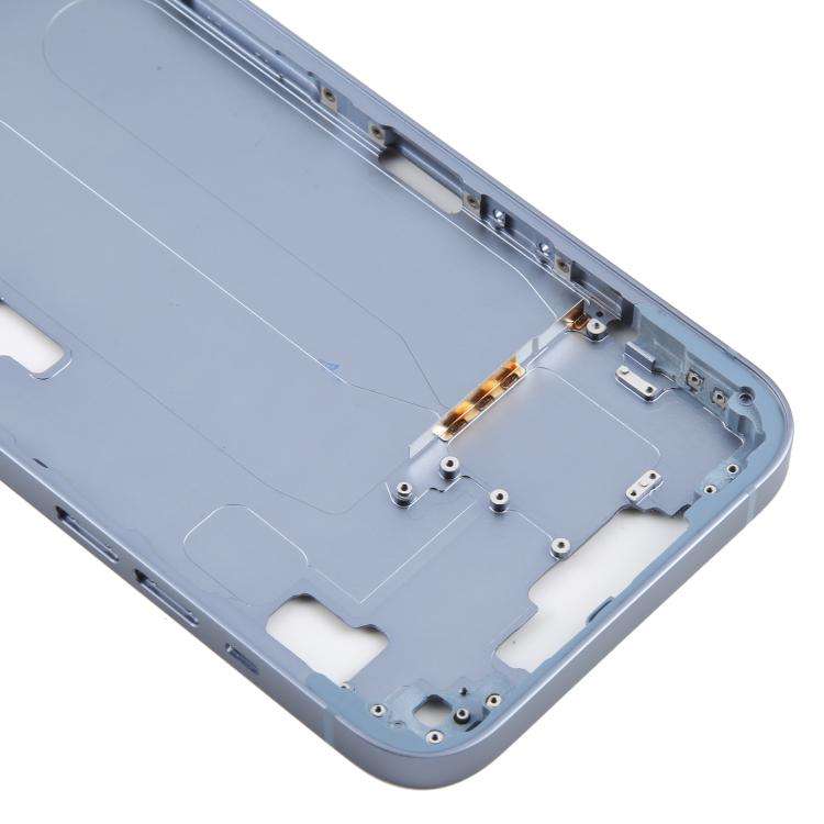 For iPhone 14 Plus Middle Frame Bezel Plate (Blue)