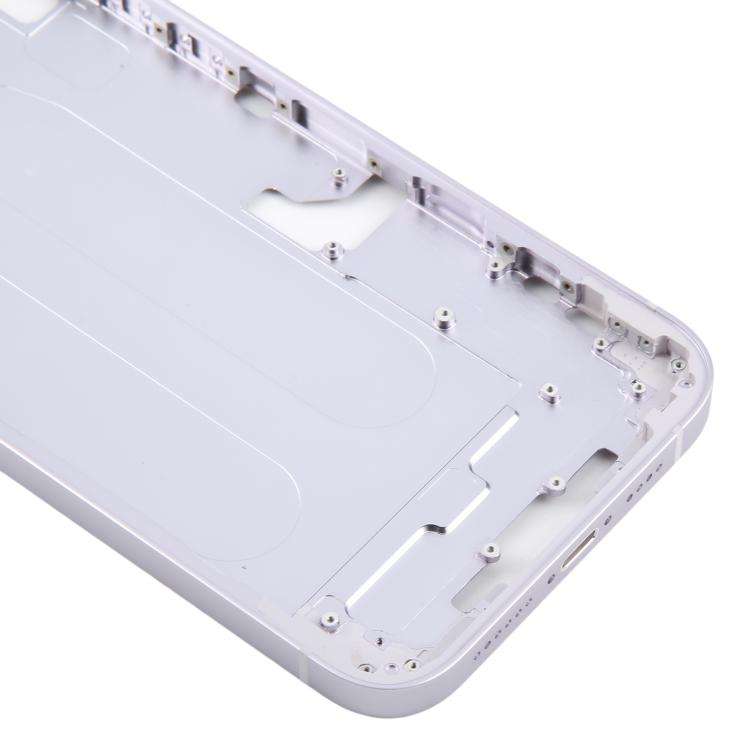 For iPhone 14 Plus Middle Frame Bezel Plate (Purple)