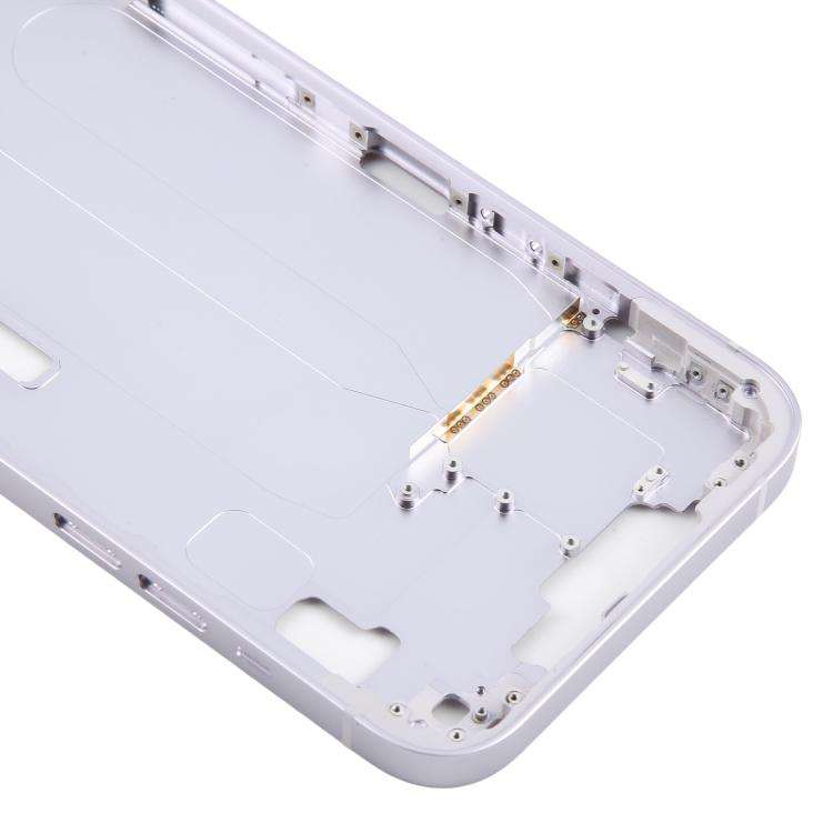 For iPhone 14 Plus Middle Frame Bezel Plate (Purple)