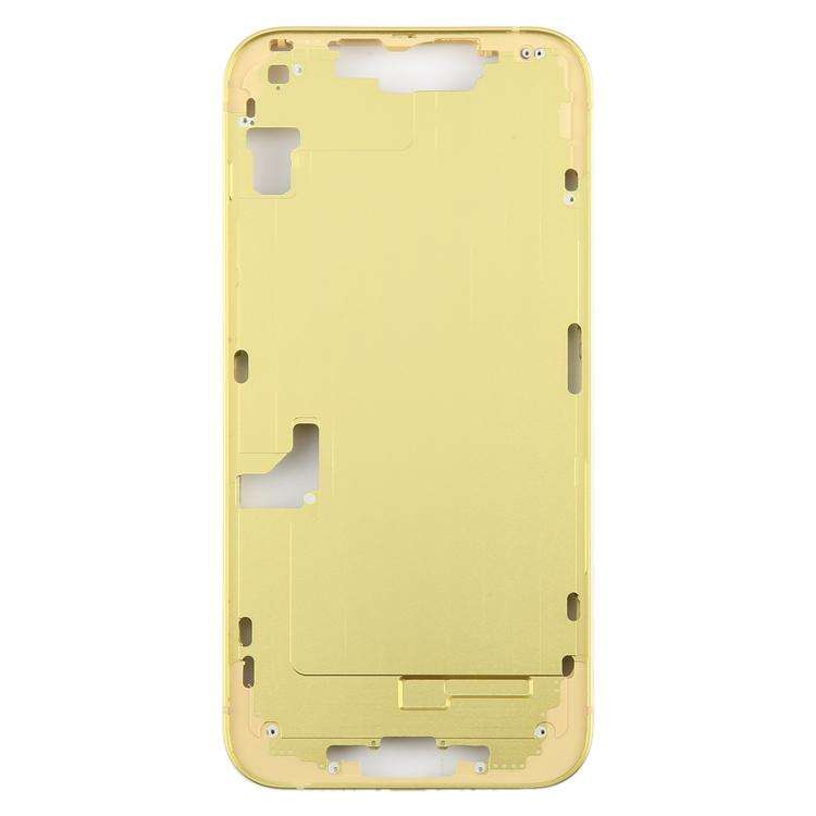 For iPhone 14 Plus Middle Frame Bezel Plate (Yellow)