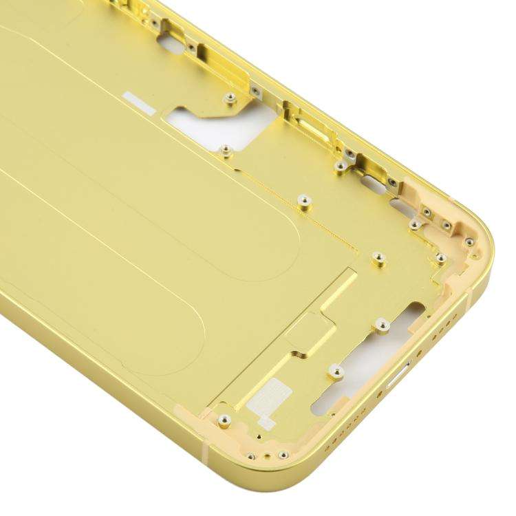 For iPhone 14 Plus Middle Frame Bezel Plate (Yellow)