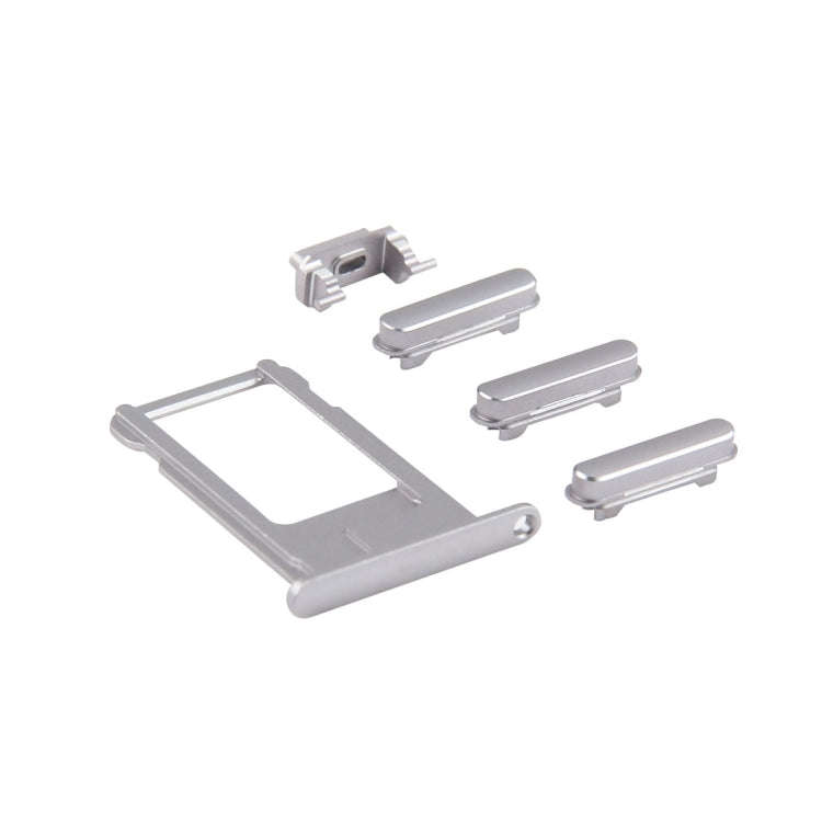 4 in 1 for iPhone 6 Plus (Card Tray + Volume Control Key + Power Button + Mute Switch Vibrator Ke...