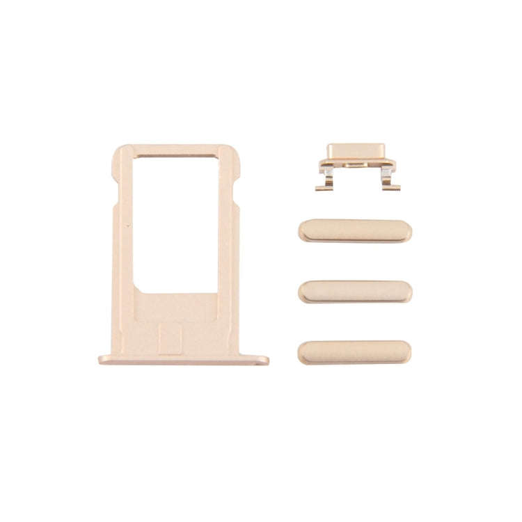 4 in 1 for iPhone 6 Plus (Card Tray + Volume Control Key + Power Button + Mute Switch Vibrator Ke...